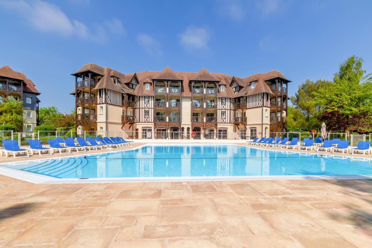Bel Appartement Cosy En Residence Avec Piscine Довиль Экстерьер фото